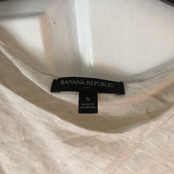 Banana Republic Asymmetrical Drape T-Shirt - Picture 3 of 7